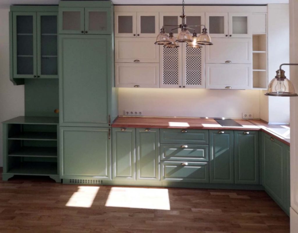 ъглова кухня